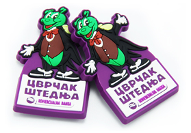 人物造型微量射出pvc軟膠冰箱貼訂做