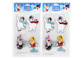 迪士尼雪寶人物pvc情人節(jié)玻璃貼定制