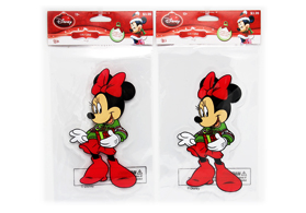 迪士尼米妮款pvc軟膠卡通玻璃窗貼