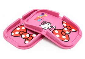 凱蒂貓公仔汽車手機導航防滑墊定制