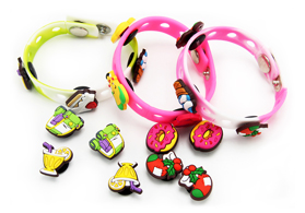 東莞定做兒童卡通pvc塑料手環(huán)廠家