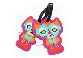 拉桿箱立體卡通行李牌定做