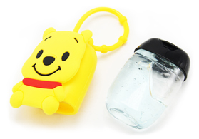 外貿(mào)出口便攜洗手液瓶硅膠套定制