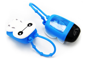 大白人物造型30ml香水瓶硅膠套