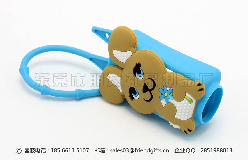 專業(yè)生產(chǎn)香水瓶卡通硅膠套、動(dòng)物硅膠香水瓶套定制工廠