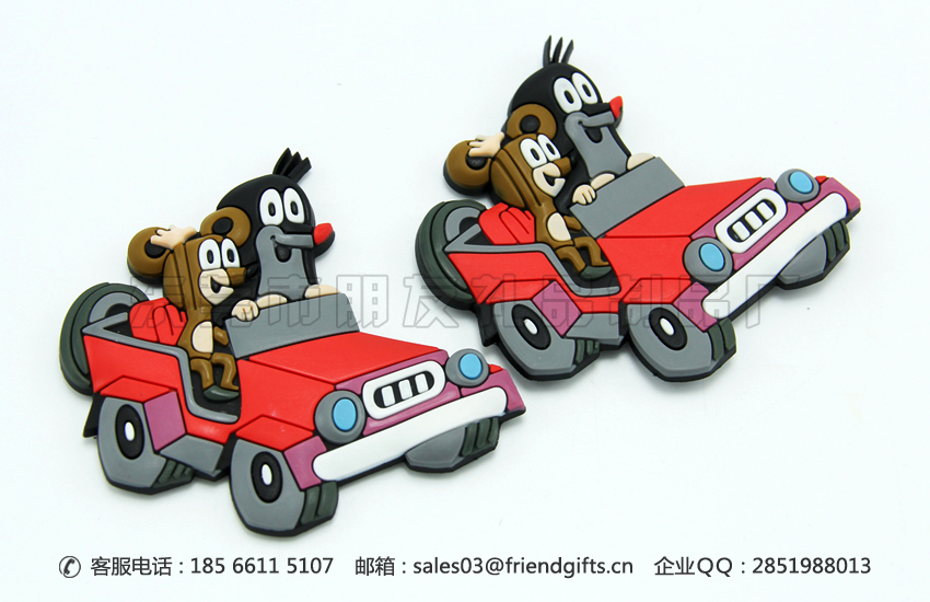 資深專(zhuān)業(yè)訂制軟膠pvc卡通動(dòng)物磁性冰箱貼、pvc立體冰箱貼廠家