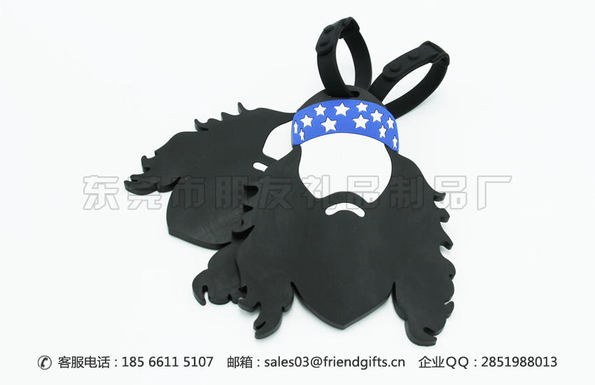 資深專業(yè)生產(chǎn)pvc軟膠行李牌、硅膠行李牌廠家