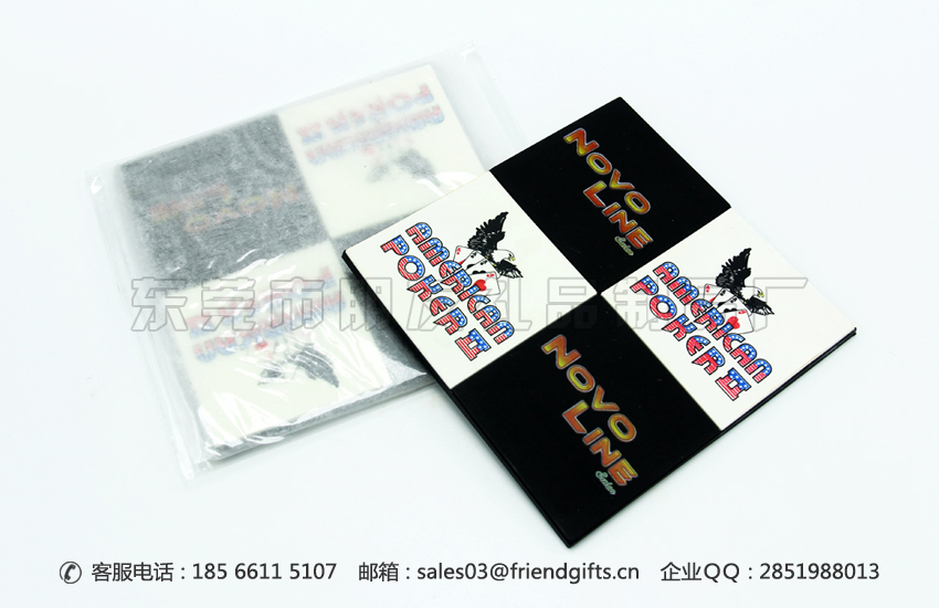 定做硅膠印刷杯墊、pvc軟膠印刷杯墊廠家