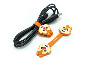 迪士尼公仔造型紐扣式手機(jī)耳機(jī)線理線器