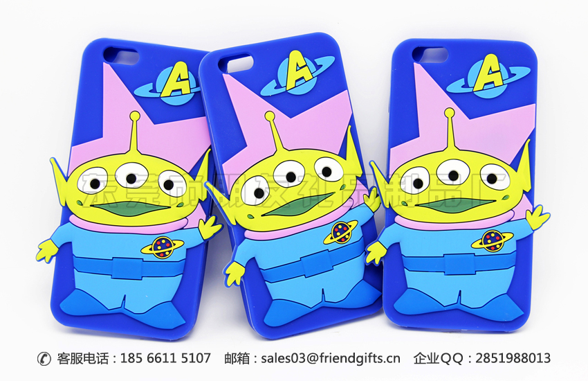 定做生產(chǎn)卡通硅膠手機保護套、硅膠手機套廠家