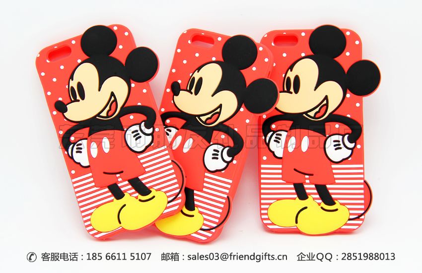 專業(yè)定做迪士尼品牌蘋果6plus手機保護套廠商