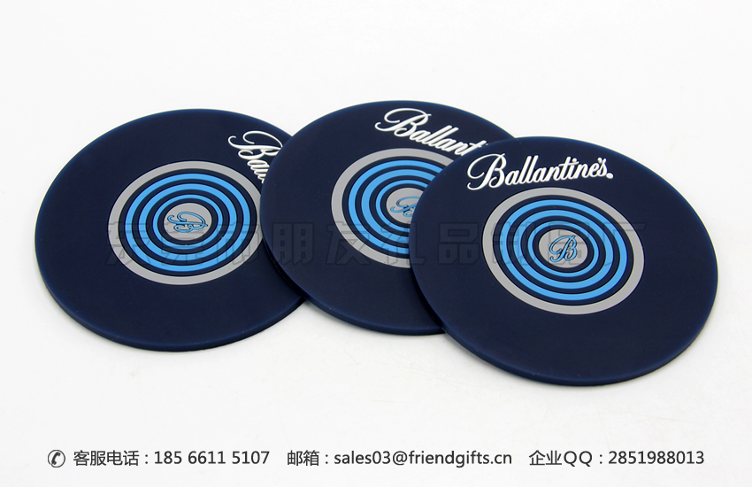 資深專業(yè)硅膠杯墊、pvc杯墊訂做工廠