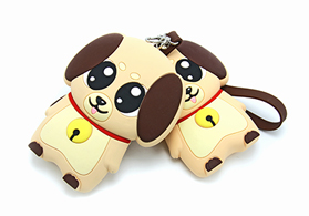 可愛迷你卡通動(dòng)物造型兒童硅膠零錢包定制