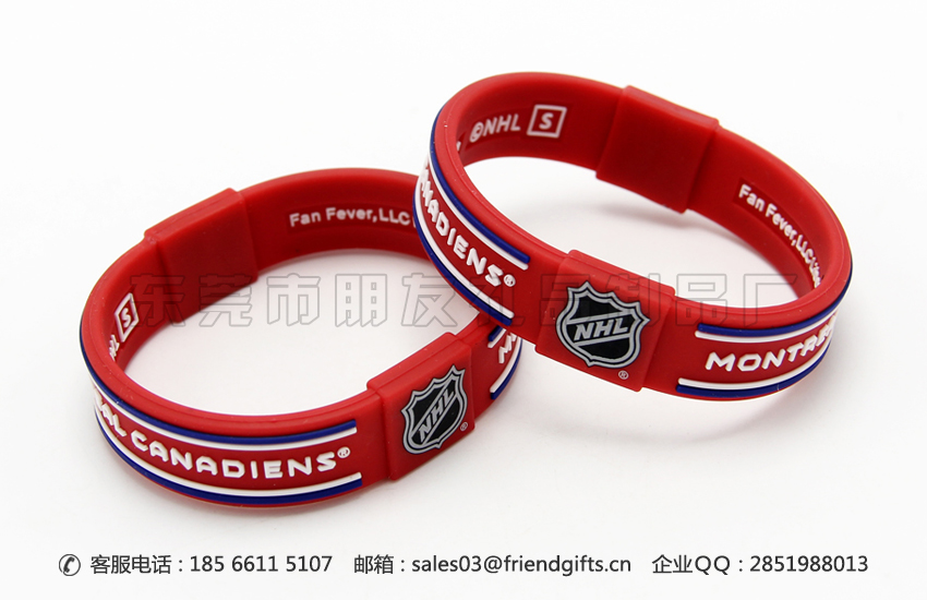 專業(yè)生產(chǎn)外貿(mào)出口nba球隊(duì)硅膠手環(huán)定制廠家